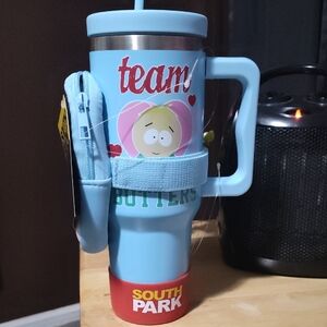 Team Butters Blue and Red 40fl oz